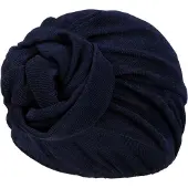 Christine Headwear Midnight Blue Tulband by