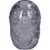 HD Collection Vaas Glas Paars 15x15x24cm