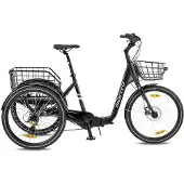 Monty E-trike Rocket 1e 24´´ Sunrace 2026 Elektrische Fiets