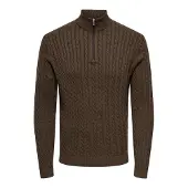Only & Sons Trui 'ONSLoui' chocoladebruin