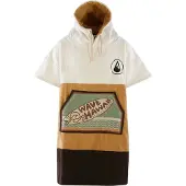 Wave Hawaii - Poncho Campeche - Surfponcho M, rood
