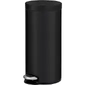 EKO - Serene pedaalemmer 30 liter - Steel Plastic - mat zwart - Prullenbak