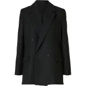 Selected Blazers 'SLFElin' zwart gemêleerd