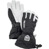 Hestra - Kid's Army Leather Heli Ski 5 Finger - Handschoenen 3, grijs