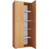 VCM Kantoorkast Lona (Openslaande deuren, beuken, XXl)