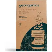 Georganics Chewing Gum English Peppermint Refill - Natuurlijke Kauwgom - Navulverpakking - Plasticvrij - 120 Stuks