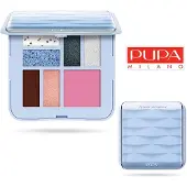 Pupa Milano Palet S 3D Effecten (lichtblauw)