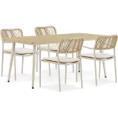 Coco Penya/Matale 180 cm dining tuinset 5-delig