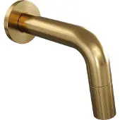 Brauer Stripe inbouw fonteinkraan inkortbaar goud geborsteld PVD