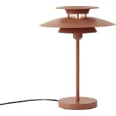 QAZQA Retro tafellamp mokka staal 45cm - Pauly
