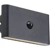 QAZQA Wandlamp zwart 4-staps sensor magnetisch incl. LED oplaadbaar - Batt