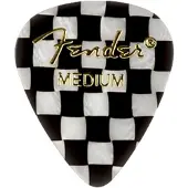 Fender Picks 351 Checker Medium 12er Set Premium Celluloid - Plectrum set