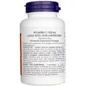 Now Vitamin C-1000 with Rose Hips & Bioflavonoids - 100 tabl
