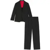HUGO Tweedelig modern-fit pak van stretchtwill