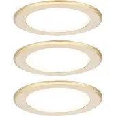 Paulmann LED-kastlamp LED LED vast ingebouwd 2.5 W Warmwit Goud (mat)