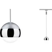 Paulmann Pendel Capsule 230V-railsysteem lamp URail 6 W LED Chroom (mat), Chroom