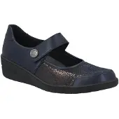 Solidus 25503 Helia Bandschoenen | Maat 6.5 Dames Blauw