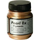 Jacquard Pearl Ex Pigment 21 gr Super Brons creatieve poeder.
