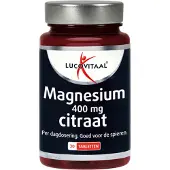 Lucovitaal - Magnesium Citraat 400mg - 4 x 30 tabletten - Voordeelverpakking