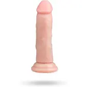 EasyToys - realistische dildo met zuignap - 15,5 cm - huidskleur