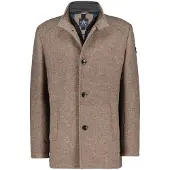 Donders 1860 Wollen Jack Bruin Wooddown Wool Coat 21807.3/410