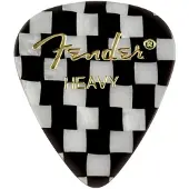 Fender Picks 351 Checker Heavy 12er Set Premium Celluloid - Plectrum set