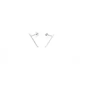 Karma Symbols oorbel M1650 Tubes XXL
