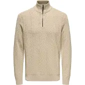 Only & Sons Trui 'ONSMACE' greige