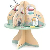 Mamabrum Tafel Multi-Spel - Educatief Speelgoed - - Multifunctionele Boom - 4 Activiteitszones