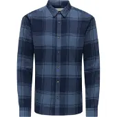 Only & Sons Overhemd 'ONSGUDMUND' blauw / marine
