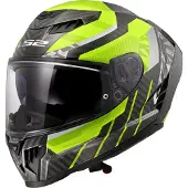 LS2 LS2FF807DragonTraxH-VisGeelIntegraalhelm Maat M