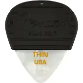 Fender 351 Mojo Grip Picks Celluloid White Moto Thin - Plectrum set