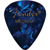 Fender Blue Moto medium gitaarplectrum - 1 stuk