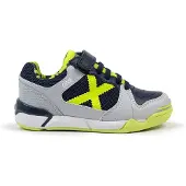 Munich One Velcro 76 Indoor Football Shoes Grijs EU 31 Kinderen