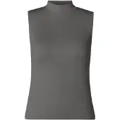 Base Level top rib gebreid grijs female | Maat: 46