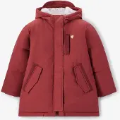 Sissy-Boy Donkerrode technische parka jas | Maat: 98-104