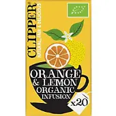 Clipper Orange, Lemon Biologische Infusie 20 Theezakjes