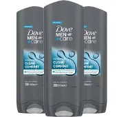 Dove 3x Men+Care Hydrating Clean Comfort Douchegel 250 ML