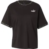 Puma Shirt 'Essentials' grijs / zwart / wit