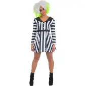 Smiffys Beetlejuice Ladies Dress