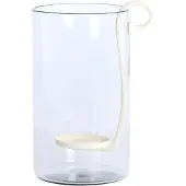 Light & Living TORNA glazen vaas in olijfgroen – 33x16,5x36,5 cm