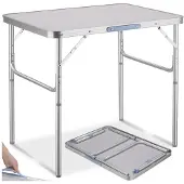Travel Draagbare Campingtafel 75x55x 56/26cm – Inklapbaar