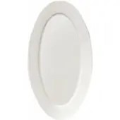 Serax Dinerbord Oval S White Silhouette 19 cm