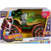 Hot Wheels Sharks Vs Dinosaurs Monster Trucks Remote Control Car Groen
