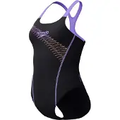 Speedo - Women's Medley Logo 1 Piece - Badpak 32, zwart