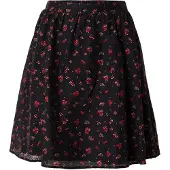 MSCH Copenhagen Rok 'Nancy' wijnrood / zwart / wit