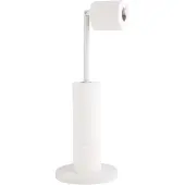 Coppens Toiletrolhouder metaal draaibaar wit
