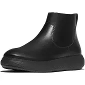 FitFlop Iq-comff leather zip ankle boots