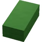 Duni dunisoft servet 40cm 1/8 vouw bio bladgroen 360 stuks