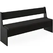 Vicco Roman Eetkamerhoekbank – 41.5 x 166.6 cm Zwart
